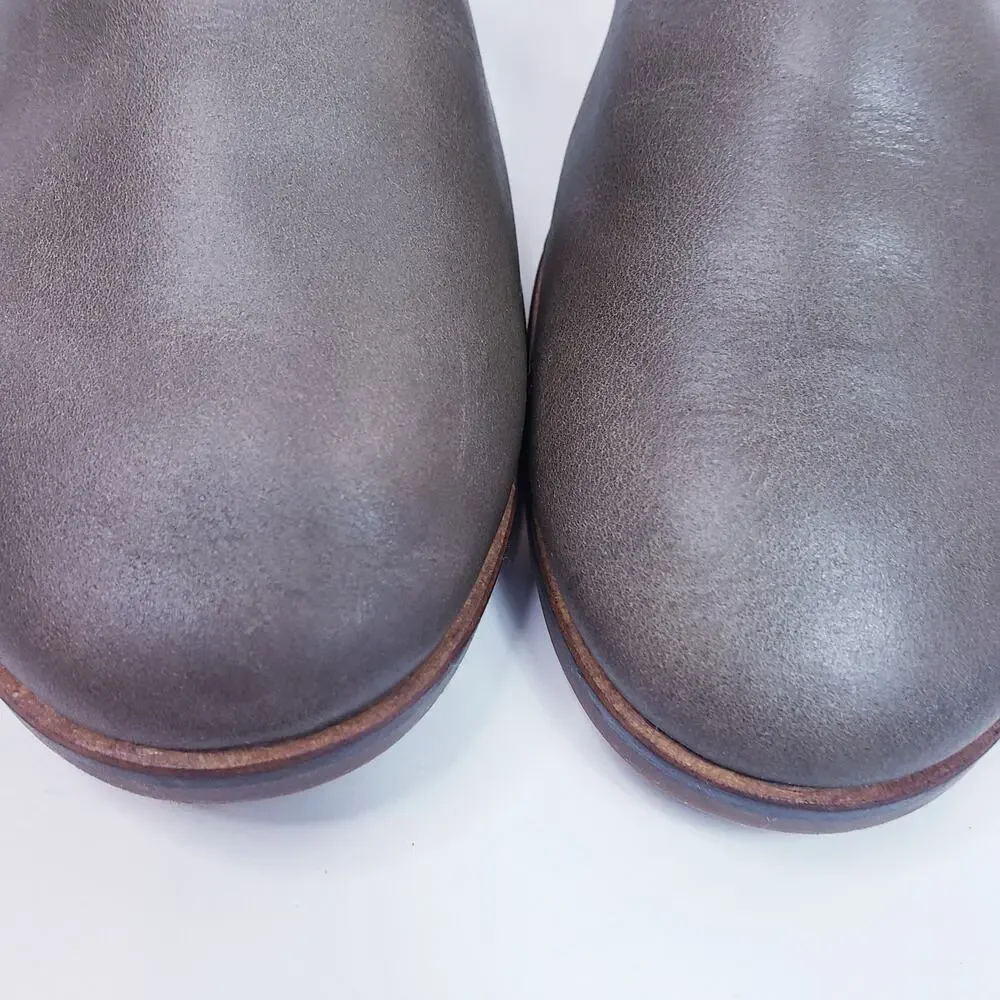 Lucky Brand Cahill Leather Loafers Flats Taupe Size 7